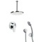 Chrome Shower System with 8